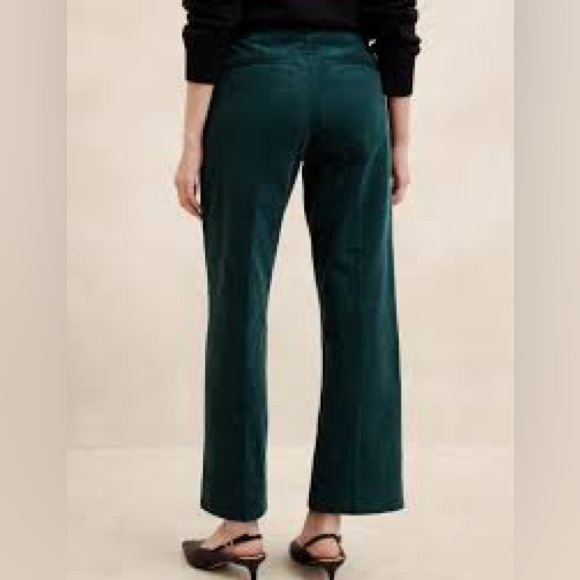 Banana Republic Pants - Banana Republic Corduroy Straight Trouser- NWT- color Luxury Teal